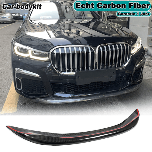 Labio delantero de carbono alerón delantero se adapta a BMW Serie 7 G11 G12 paquete M 2019-20 - Imagen 1 de 10