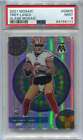2021 Panini Mosaic Glass Mosaic 25 Trey Lance Rookie Psa 9 Mint