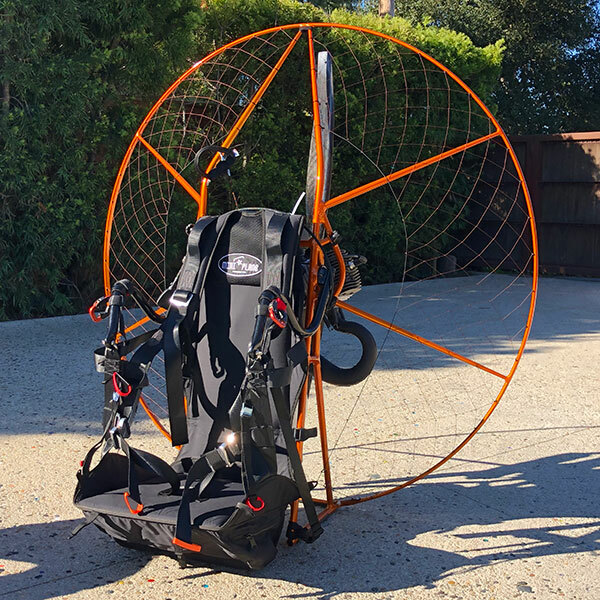 Miniplane ABM Rigid Cage Paramotor featuring the Vittorazi Moster Plus ...
