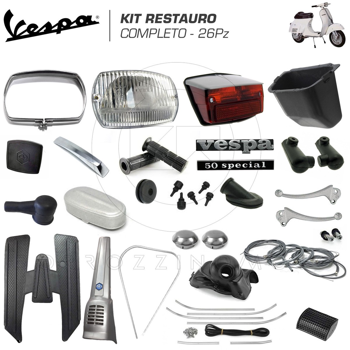 Kit Restauro Vespa 50 Special Kit Restauro Rdv Ricambi Vespa Kit