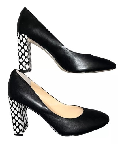 IVANKA TRUMP Women’s Filipa Statement Heel Leather Sz 10 Pumps - Picture 1 of 8