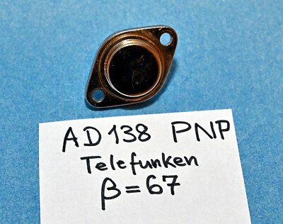 Telefunken PNP Germanium-Transistor AD 138, geprüft und i.O.
