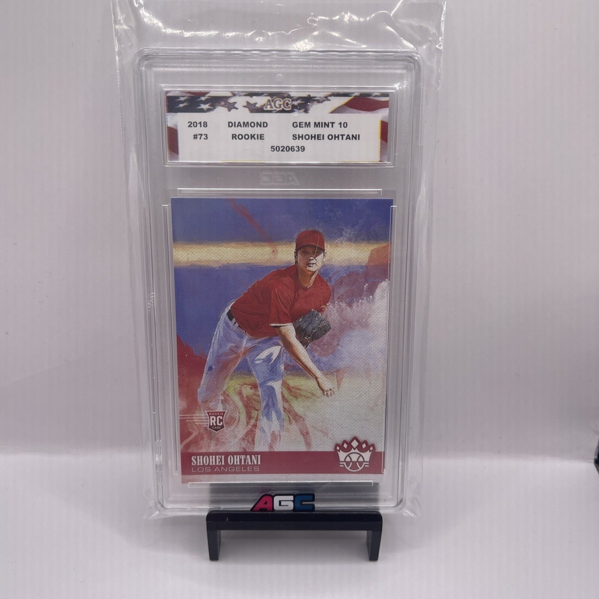 2018 Panini Diamond Kings - Shohei Ohtani #73 Pitching 2018 Panini Diamond Kings - Shohei Ohtani #73 Pitching