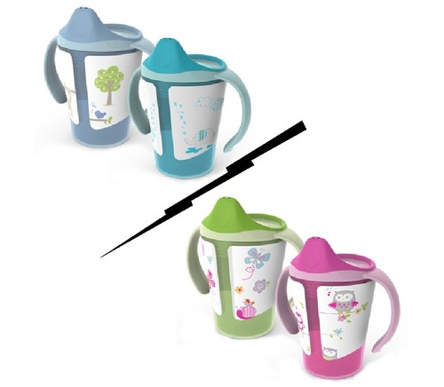 Born Free Grow with Me 6 oz Training Toddler Sippy Cup - 2 pack