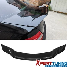 For 08-14 Benz W204 C-Class Sedan 4Dr R Style Gloss Black ABS Rear Trunk Spoiler
