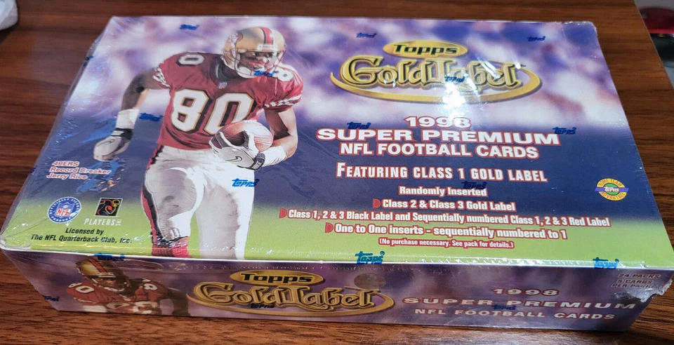 1998 Topps Gold Label Football 5 Card Pack - checklist within - Manning RC? - Image 3 of 4