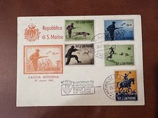 1962 San Marino FDC Hunting