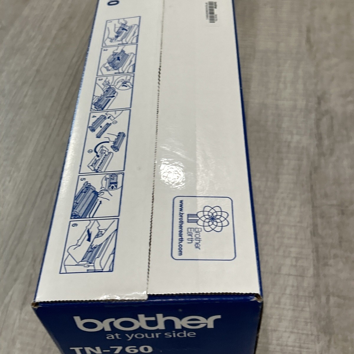 NEW Genuine Brother TN760 TN-760 Black High Yield Toner NEW Genuine Brother TN760 TN-760 Black High Yield Toner
