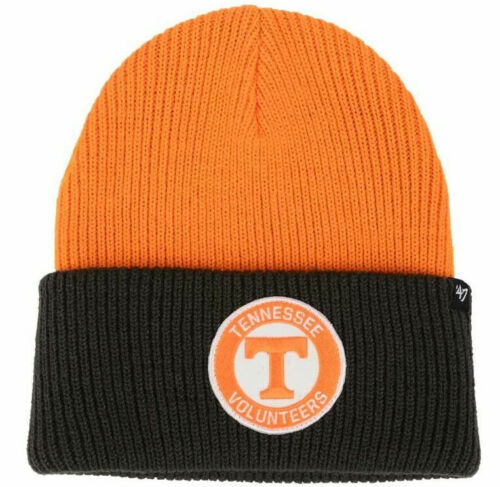 47 BRAND Tennessee Black and Orange Knit Beanie 47 Tennessee Volunteers Hats in Tennessee Volunteers Team  main image 3