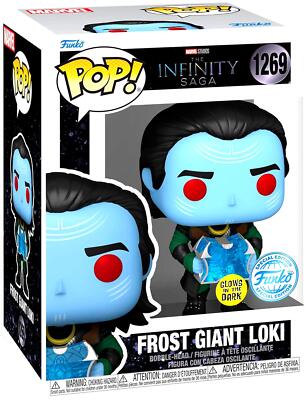 Funko Pop! Thor  2011  - Frost Giant Loki Infinity Saga Glow In The Dark 1269