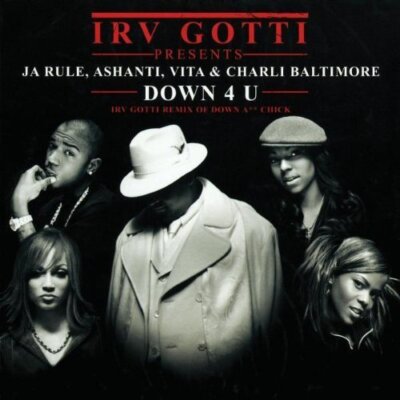 Irv Gotti Down 4 u (2002, 2 versions, cardsleeve, pres. Ja Rule, Ash.. [Maxi-CD]