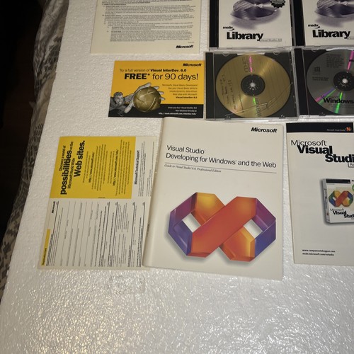 Microsoft Visual Basic 6.0 Professional Edition CD-ROM Software & Retail Box - Picture 12 of 14