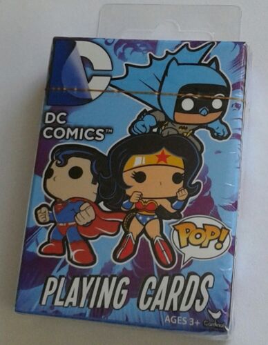 FUNKO POP!🦸✨DC Comics Playing Cards, Wonder Woman, Batman, Superman & more! - Picture 1 of 2