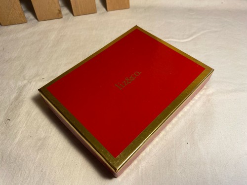 Liz & Co ~ Letter "G" ~ Red and Silver Christmas Ornament - Picture 4 of 4