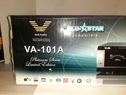 E- VOLK VA-101A 7.1 CH AV SURROUND INTEGRATED AMPLIFIER Rare Made In Germany - Picture 3 of 8