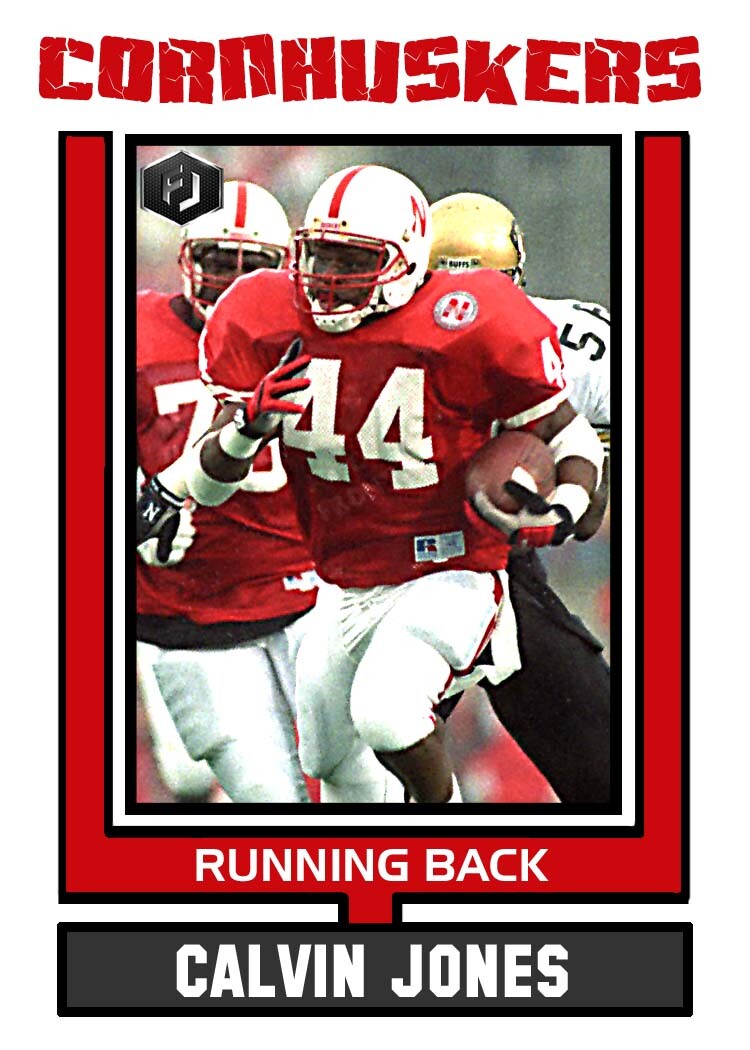 ACEO CALVIN JONES NEBRASKA CORNHUSKERS CUSTOM HAND MADE ART CARD eBay