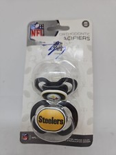 BabyFanatic - Pittsburgh Steelers - Officially Licensed NFL Pacifier 2-Pack