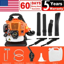 🧡Air Leaf Blower Gas Powered Snow Blower 665CFM 26CC/30CC/43CC 2-Stroke Engine