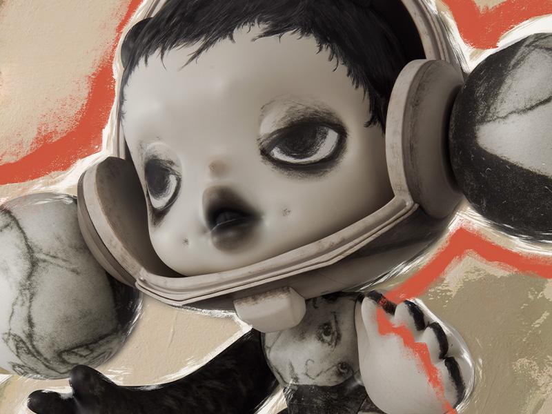 MEGA α SKULLPANDA 400% Egon Schiele MEGA α SKULLPANDA 400% Egon Schiele | MEGA - POP MART (Canada)