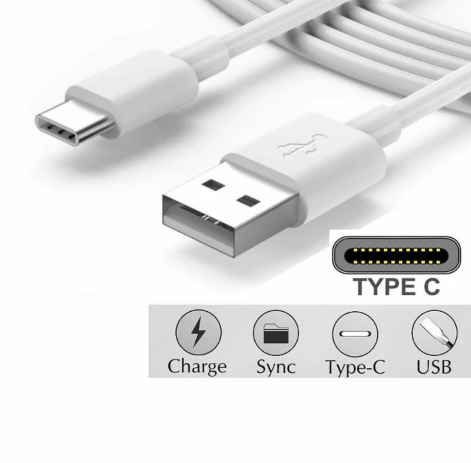 100x OEM Type C Fast Charge Cable Cord Charging Quick Charger USB-C Wholesale - Image 2 of 4