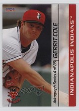 2013 Choice Indianapolis Indians Gerrit Cole #04 11yh