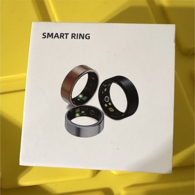 Smart Ring Stainless Steel Waterproof Activity Tracker Mobile Charging Size 13#