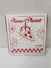 Disney Pixar Pizza Planet Toy Story 3 Pair Mens Dress Crew Socks Size 10-13 NEW