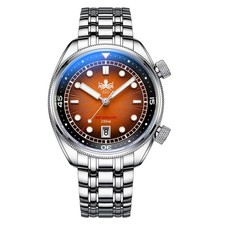 Phoibos EAGLE RAY 200M Steel Automatic Orange...