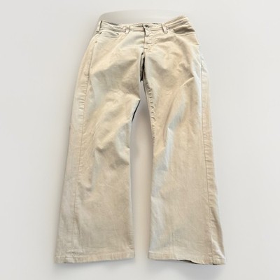 Adriano Goldschmied AG Mens The Everett Slim Straight Tan Jeans Size 32x28