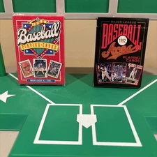 1991 And 1992 Major League Baseball  Playing Card Factory Set Of 110 Cards