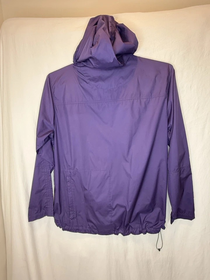 Chaqueta Peter Millar E4 Wind para mujer talla XL púrpura 1/4 cremallera SEA ISLAND GOLF Foto 3 de 4