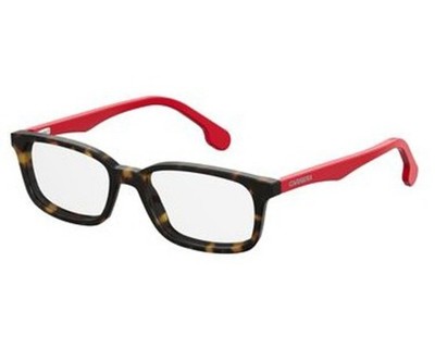 Carrera Carrerino 68 Dark Havana/Red 086 Kids Eyeglasses Frame 48-16-130 mm