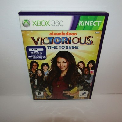 Victorious Time to Shine Microsoft Xbox 360 Nickelodeon Kinect Video Game Tested
