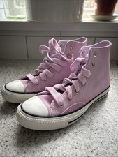 Converse Hi-Top Suede Lilac Trainers BN Size 5