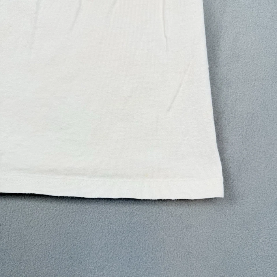 Vtg Bobby Hamilton Graphic T-Shirt Men’s XL White Petty Enterprises Anniversary - Image 2 of 4