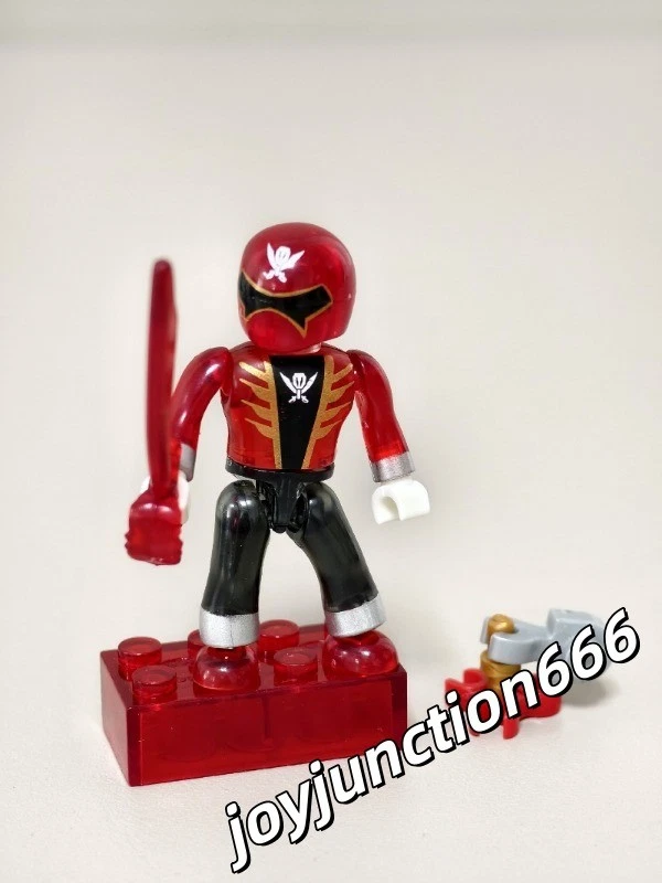 Mega Bloks POWER RANGERS Warrior Rangers Building Blocks Figure Toy Rare 1x/5x - Image 4 of 4