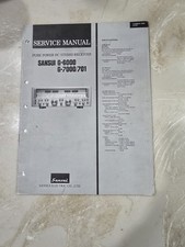 Sansui G7000 Service Manual Stereo Receiver O...