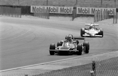Mike White March 813 Alfa Romeo R09 Silverstone Circuit June 21 19- Old Photo