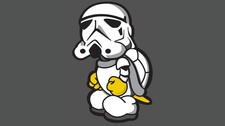 Star Wars crossover humor imperial stormtrooper Custom Gaming Mat Desk 4432