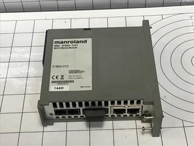 BELDEN - MM3-2FXM2/2TX1 - PLC, MEDIA MODULE,MM SERIES, 2X 100 MBPS,2 X 100BASE-F
