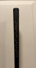 Scotty Cameron Pistolini Black Grip With Gold Dancing Letters