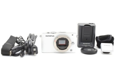 OLYMPUS PEN Lite E-PL3 Mirrorless Digital Camera White Body from Japan