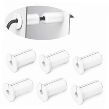 White 3/4" Silicone Starlink Grommets for Walls - Thread - Silicone