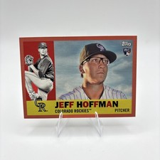 2017 Topps Archives - 1960 Jeff Hoffman #47 Peach /199 (RC) Rockies
