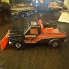 VINTAGE HOT WHEELS 1979 MIDNIGHT REMOVAL SNOW PLOW TRUCK BLack Chevy Die-Cast
