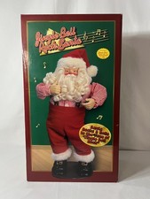サンタクロース人形2体セット　ロッキンアラウンド　ジングルベルロックサンタ2体 Rock Santa Collectibles Jingle Bell Rock Animated Santa Claus for