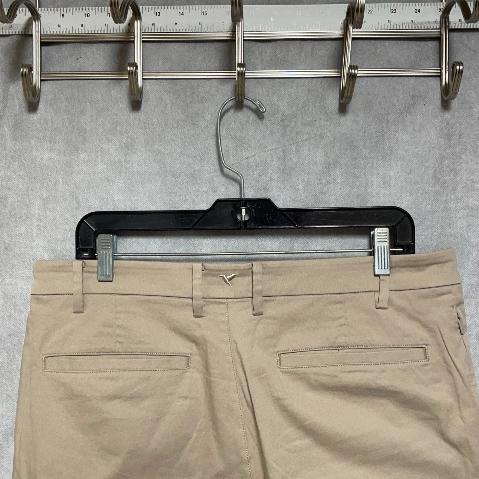 Birddogs Pants Men's 34X28 Beige Performance Chino Golf Tech Active Versatile