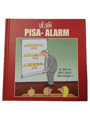 Uli Stein PISA-ALARM Humorbuch Cartoons Schul Satire Hardcover Deutsch