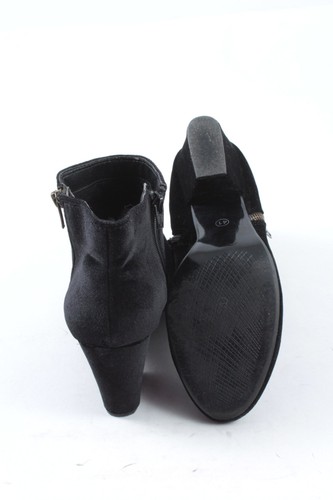 ZIGN Botas con cremallera Mujeres Botines Talla EU 41 negro look casual - Imagen 2 de 5