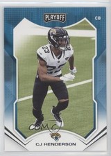 2021 Panini Playoff CJ Henderson #66 0w8